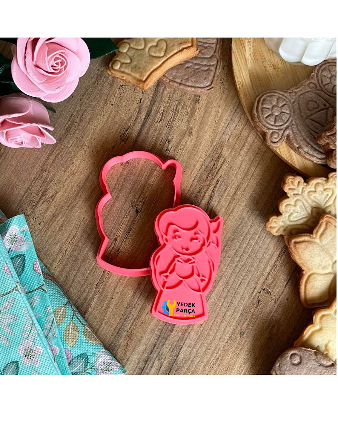 Gıda Uyumlu Özel Tasarım Kurabiye Kalıbı ve Şekillendirici - KRB0052