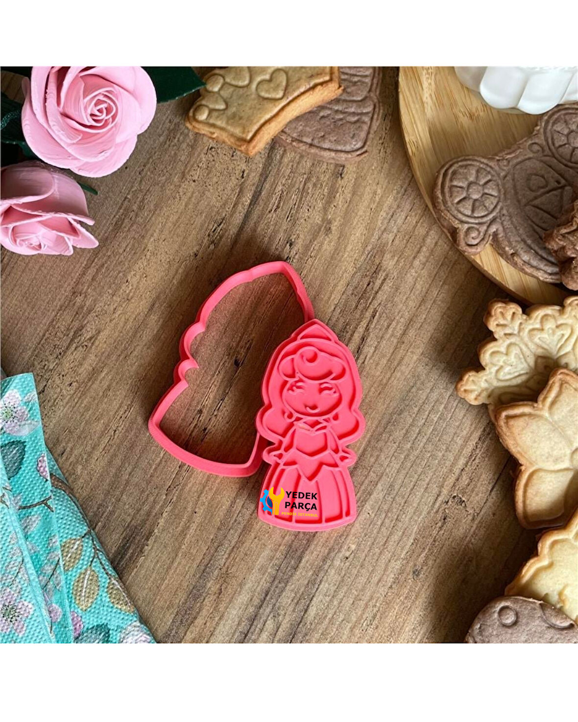 Gıda Uyumlu Özel Tasarım Kurabiye Kalıbı ve Şekillendirici - KRB0054