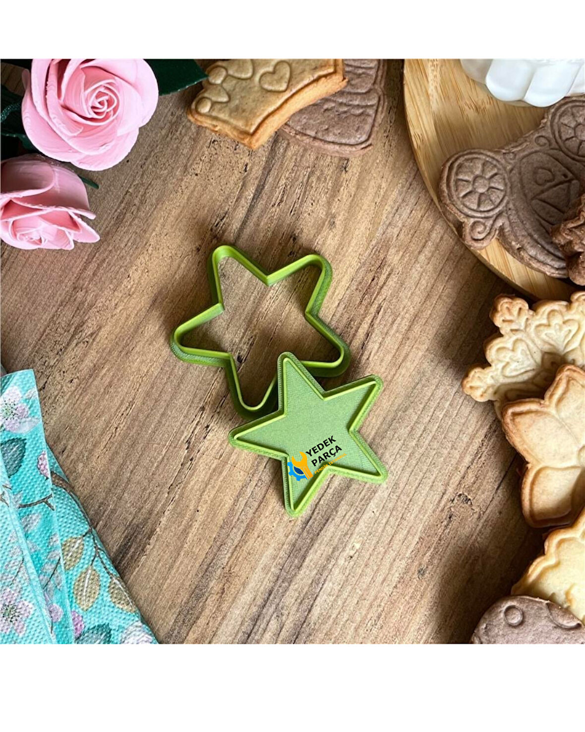 Gıda Uyumlu Özel Tasarım Kurabiye Kalıbı ve Şekillendirici - KRB0075