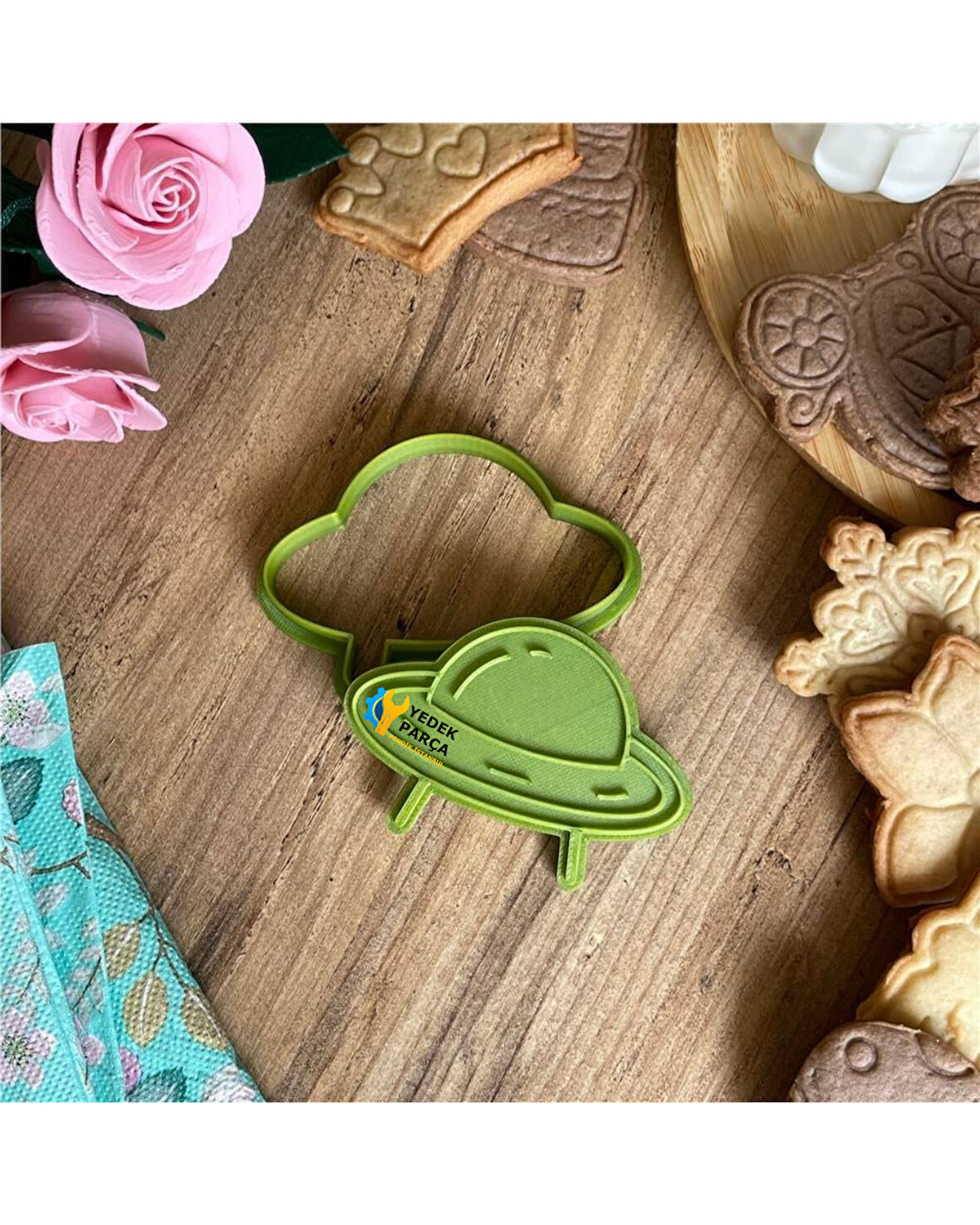 Gıda Uyumlu Özel Tasarım Kurabiye Kalıbı ve Şekillendirici - KRB0078