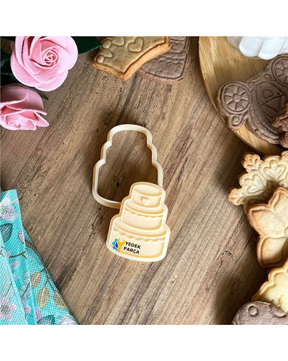 Gıda Uyumlu Özel Tasarım Kurabiye Kalıbı ve Şekillendirici - KRB0083