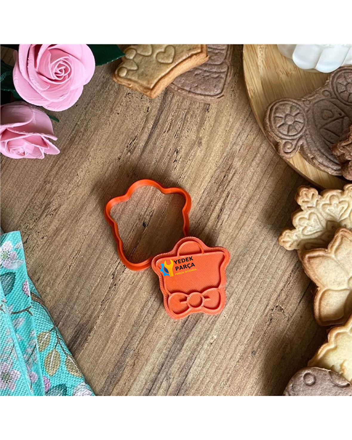 Gıda Uyumlu Özel Tasarım Kurabiye Kalıbı ve Şekillendirici - KRB0085