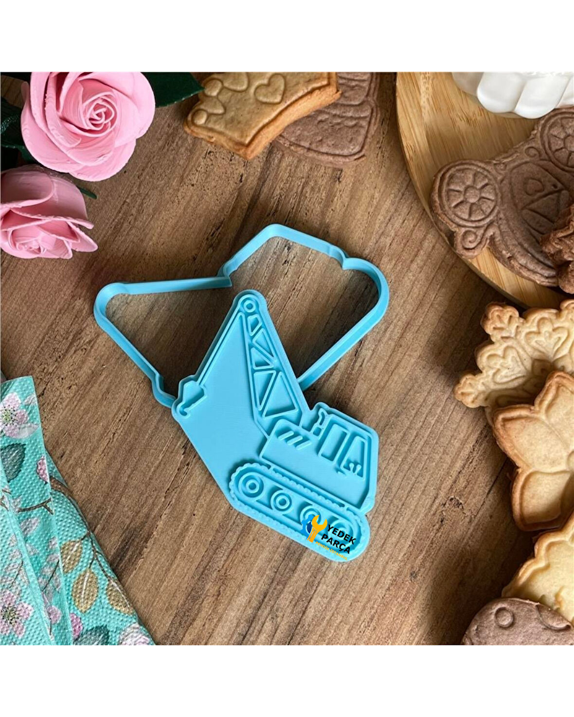 Gıda Uyumlu Özel Tasarım Kurabiye Kalıbı ve Şekillendirici - KRB0089