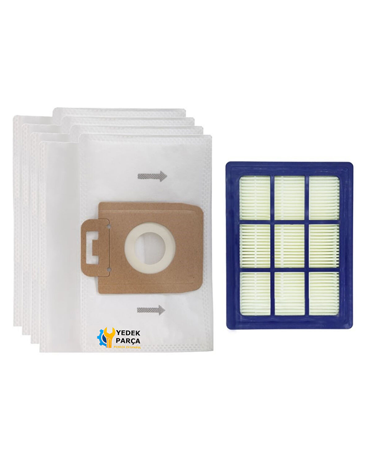 Nilfisk Uyumlu Select Comfort Allergy Elektrikli Süpürge Hepa Filtre ve Toz Torbası