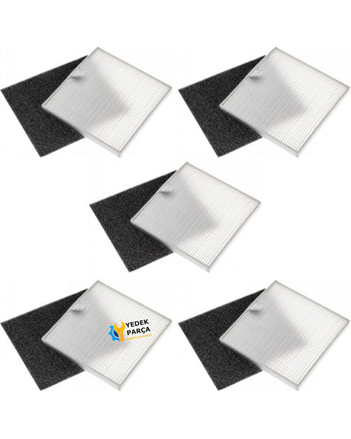 iLife Uyumlu A7 Hepa Filtre (5 Adet) (%100 İthal Gerçek HEPA)