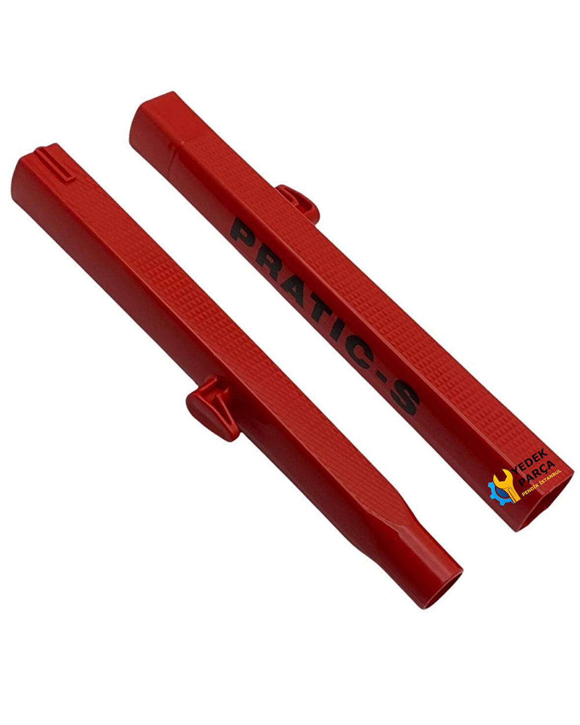 Fantom Uyumlu P 1300 Pratik XL Dik Süpürge Borusu Takımı - Kırmızı