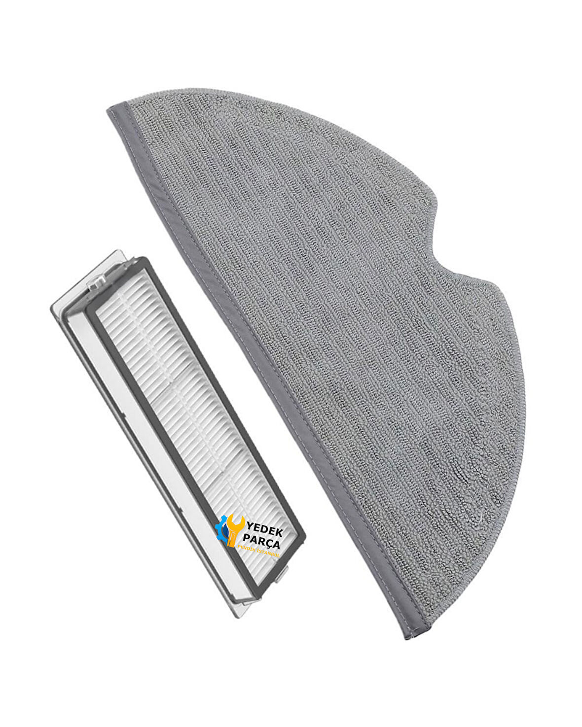 Xiaomi Uyumlu Mi Robot vakum 2 Pro + Robot Süpürge Hepa Filtre ve Mop Bezi