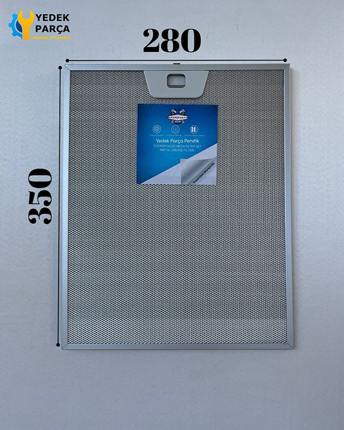 BOSCH: DUL63CC40/02 | 280x350 mm | Aspiratör & Davlumbaz Tel Yağ Filtresi | Model: 12005749 | 28x35 cm