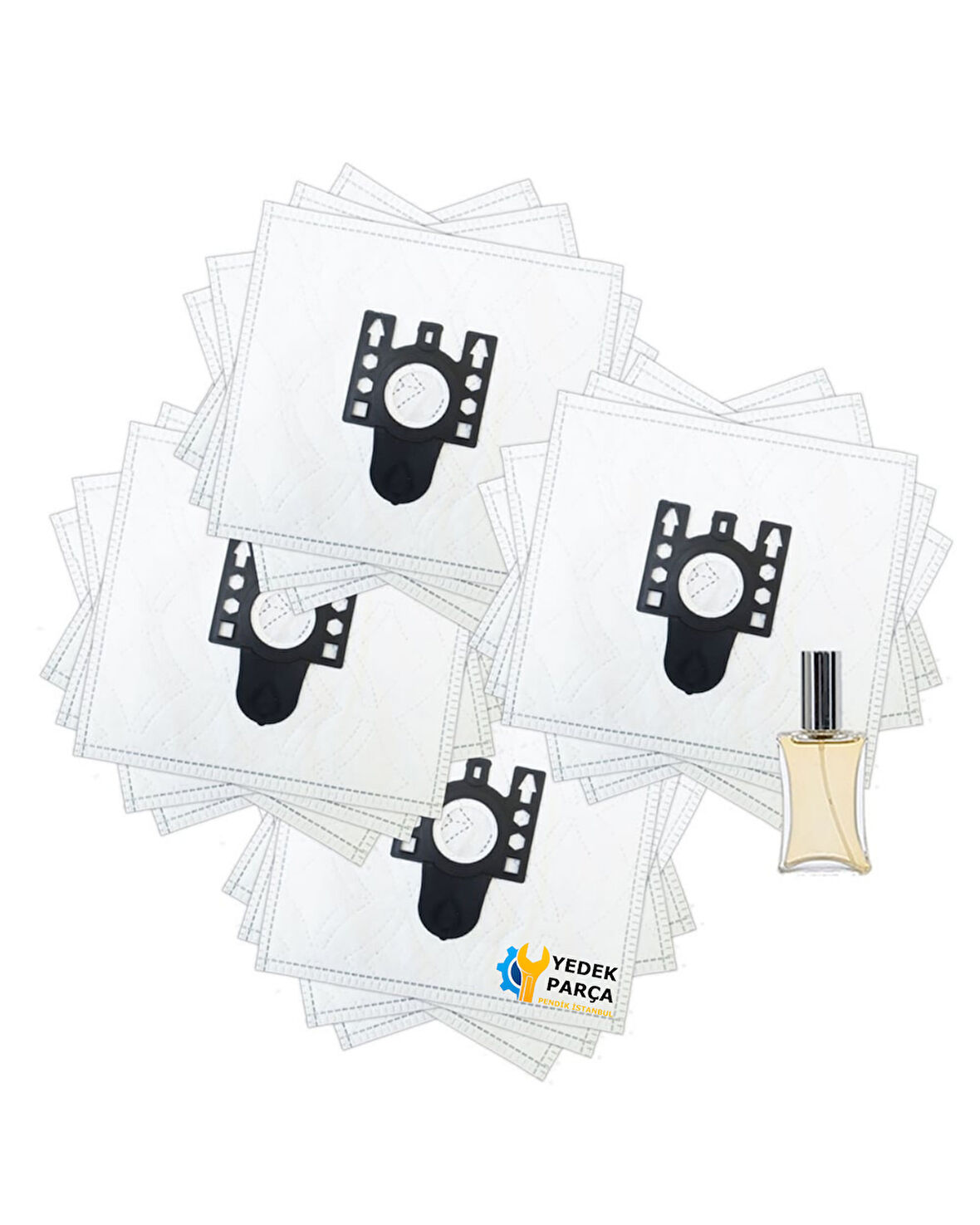 Miele Uyumlu S 4812 Hybrid Süpürge Toz Torbası 20 Adet Hediyeli