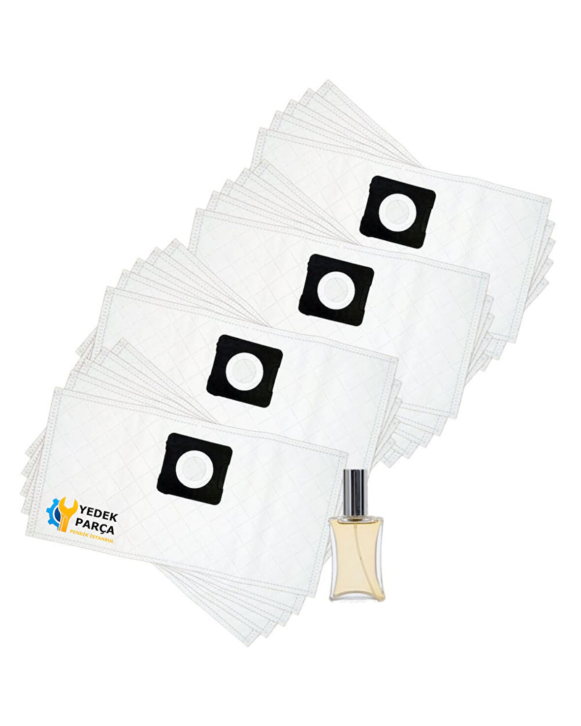 Fantom Uyumlu Promini 120 P Süpürge Toz Torbası 20 Adet Hediyeli