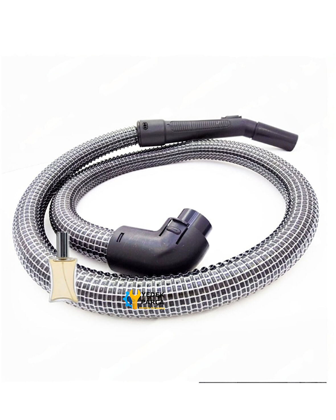 Vestel Uyumlu Vivo 2000 Elektrikli Süpürge Çelik Telli Hortumu Emici Başlık Boru Hediyeli