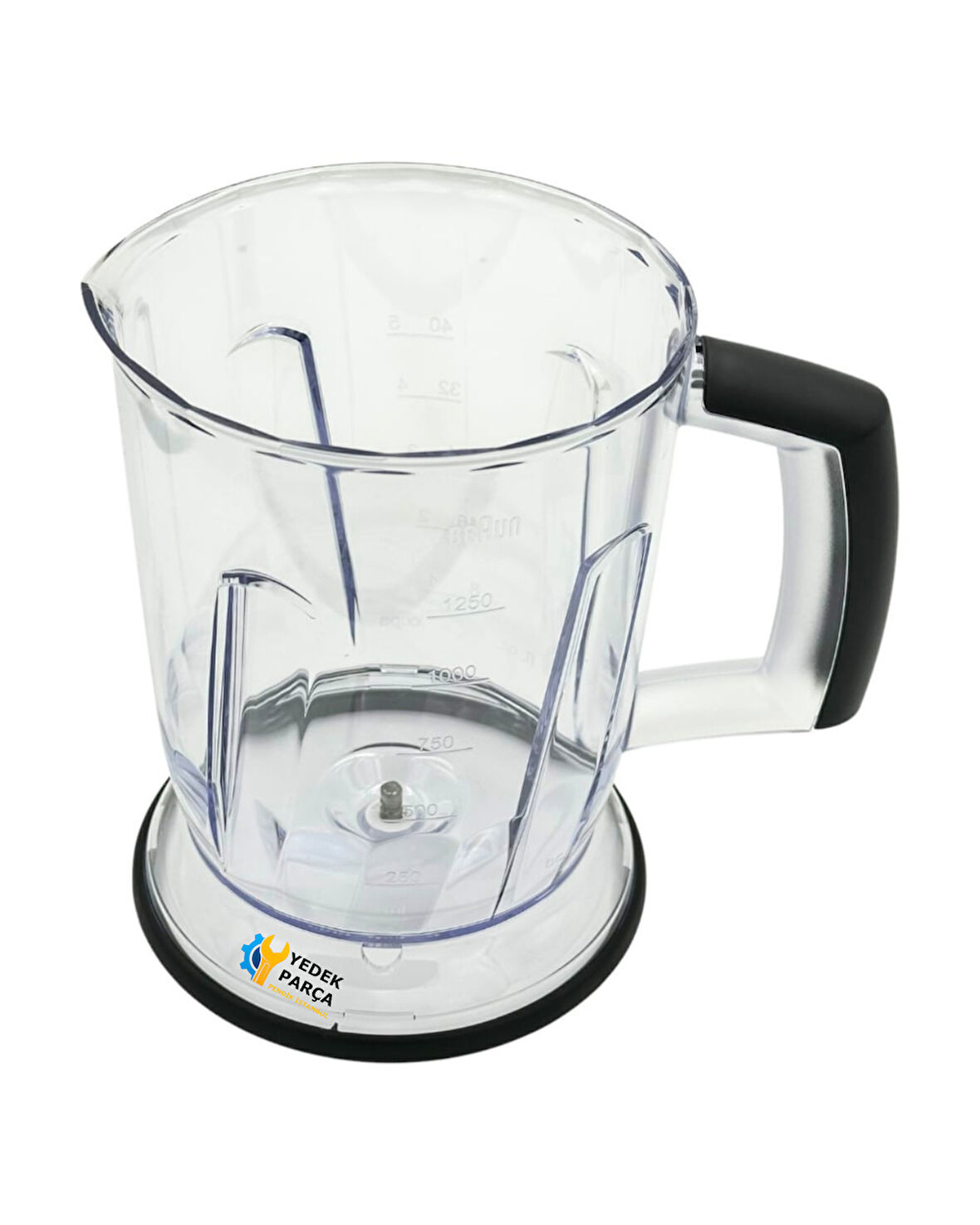 Braun Uyumlu MultiQuick 5 Vario Stabmixer MQ 5245 WH Blender Haznesi 1250ml (Büyük Hazne)