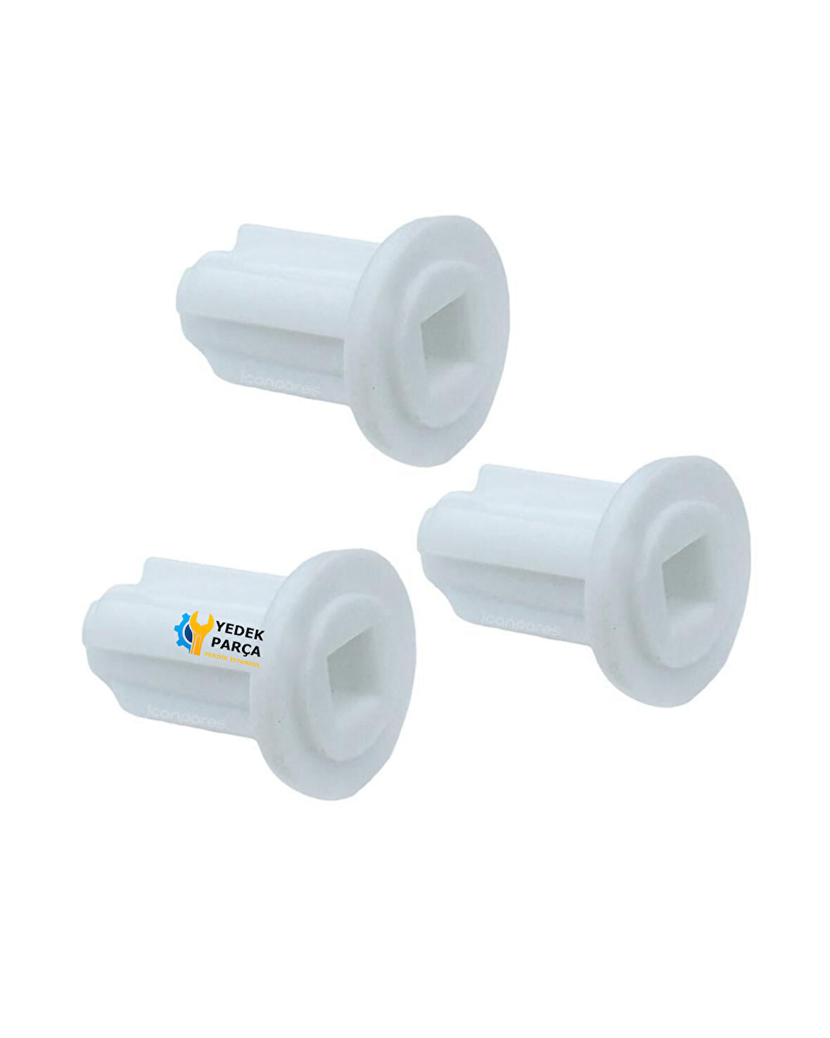 Korkmaz Uyumlu A429 Blendia Blender Mil Dişlisi 3 Adet (Parçalayıcı Ayak, Çırpıcı Adaptör Uyumlu)