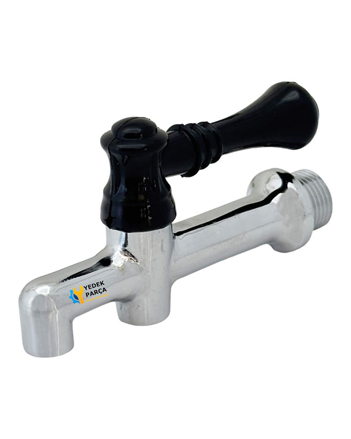 Semaver Musluk Göstergesiz, Dıştan Dişli, Demir, Kazan ve Kahveci Musluğu 12X6cm