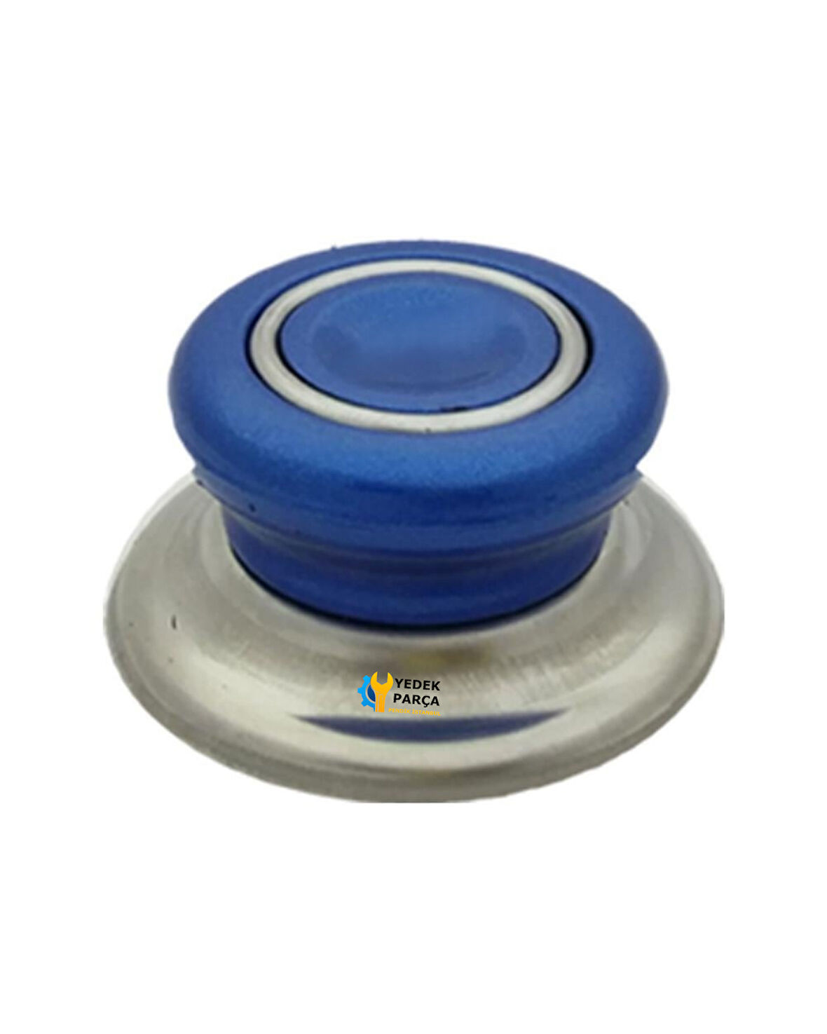 Tencere Kapak Tepesi Tava Sahan Kapağı Kulbu 1 Adet Mavi