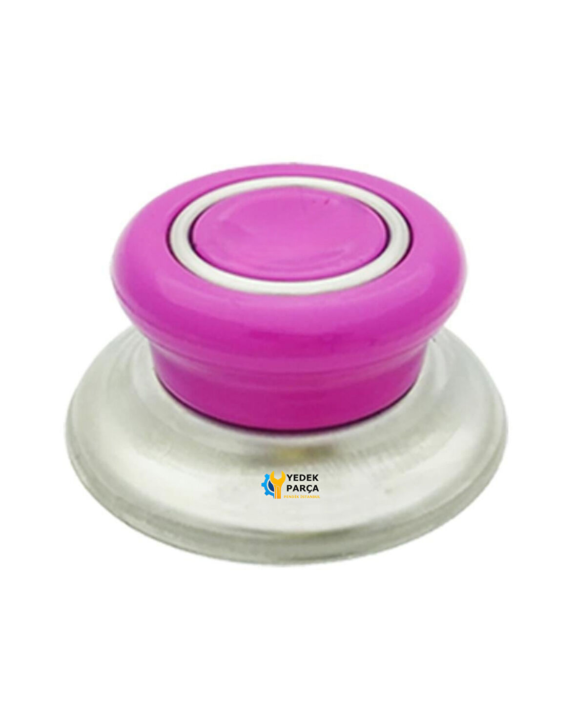 Tencere Kapak Tepesi Tava Sahan Kapağı Kulbu 1 Adet Pembe