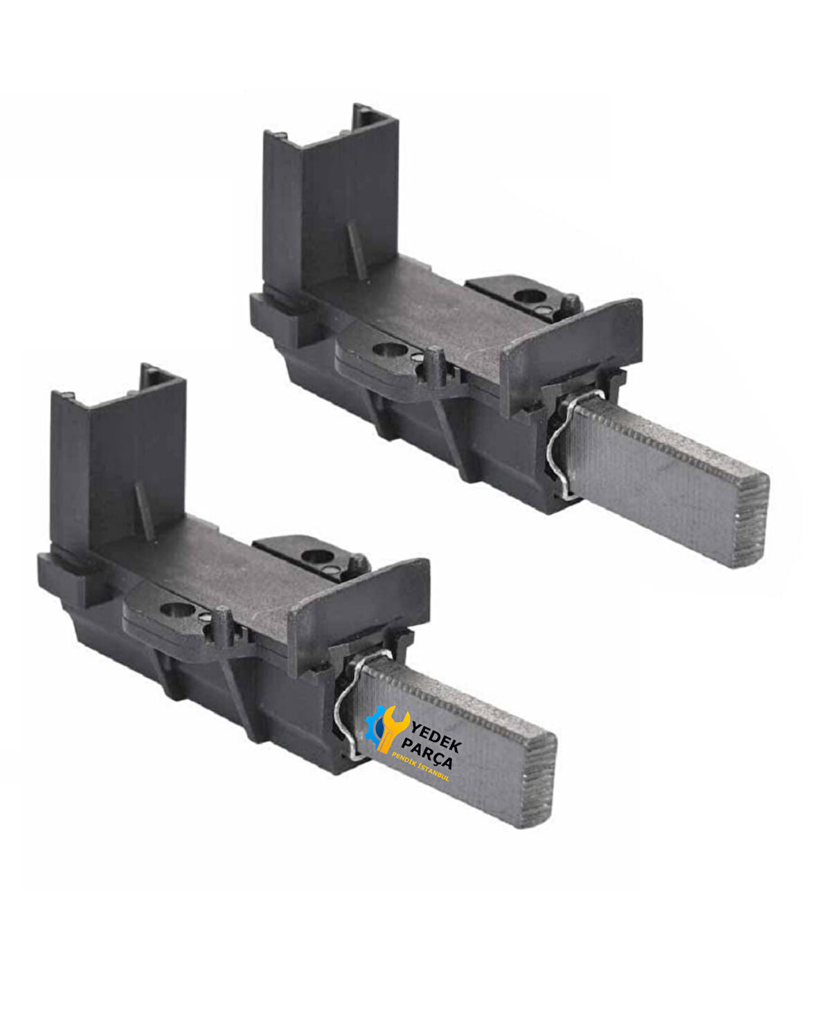 Beko Uyumlu D18101E Çamaşır Makinesi Motor Kömürü Kılıflı Çeneli ( 5x12.5x32 ) 2 li