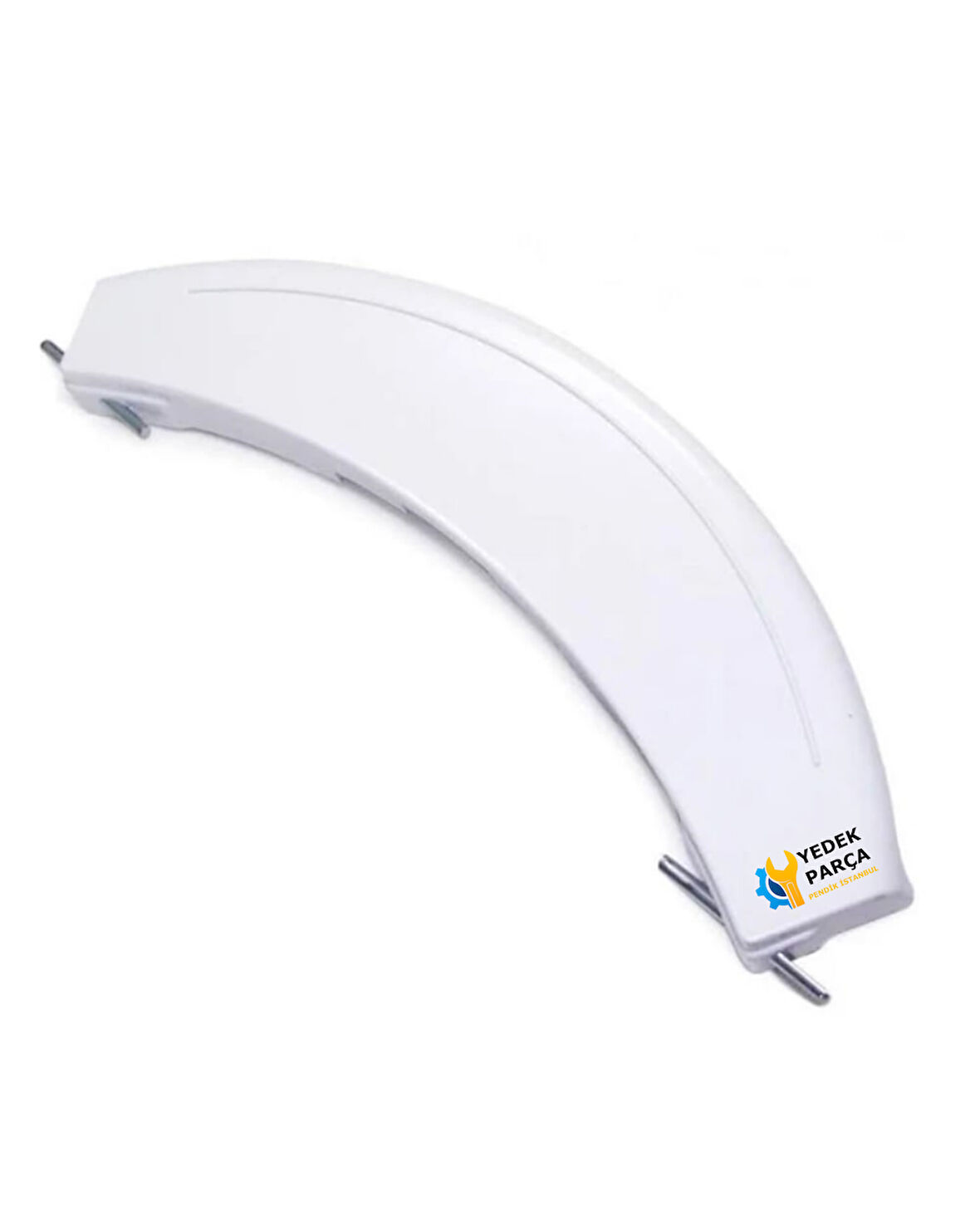 Bosch Uyumlu WAE16460TR Çamaşır Makinesi Yarım Ay Kapak Mandal Tutamağı BEYAZ