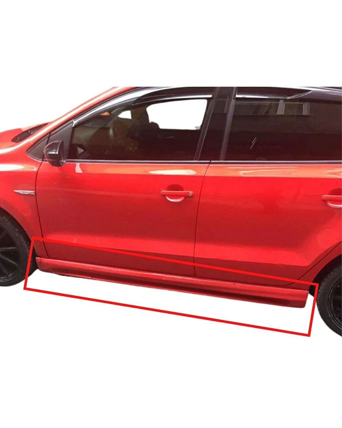 Volkswagen Polo MK5 Makyajsız Kasa Kanallı Marşpiyel Boyasız