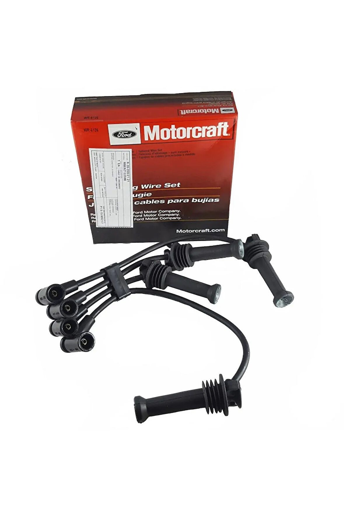 FORD OTOSAN YS6F12280A1A | Ford Fiesta 2002-2008 1.25-1.4-1.6 Uyumlu Benzinli Buji Kablo Takımı