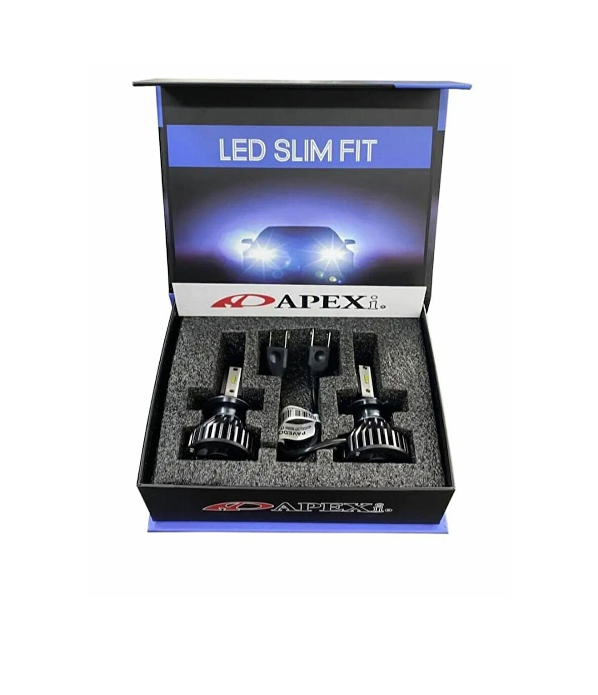 H7 Slim Fit Led Xenon H7 Led Xenon 6000 Kelvin Beyaz Renk Yanar