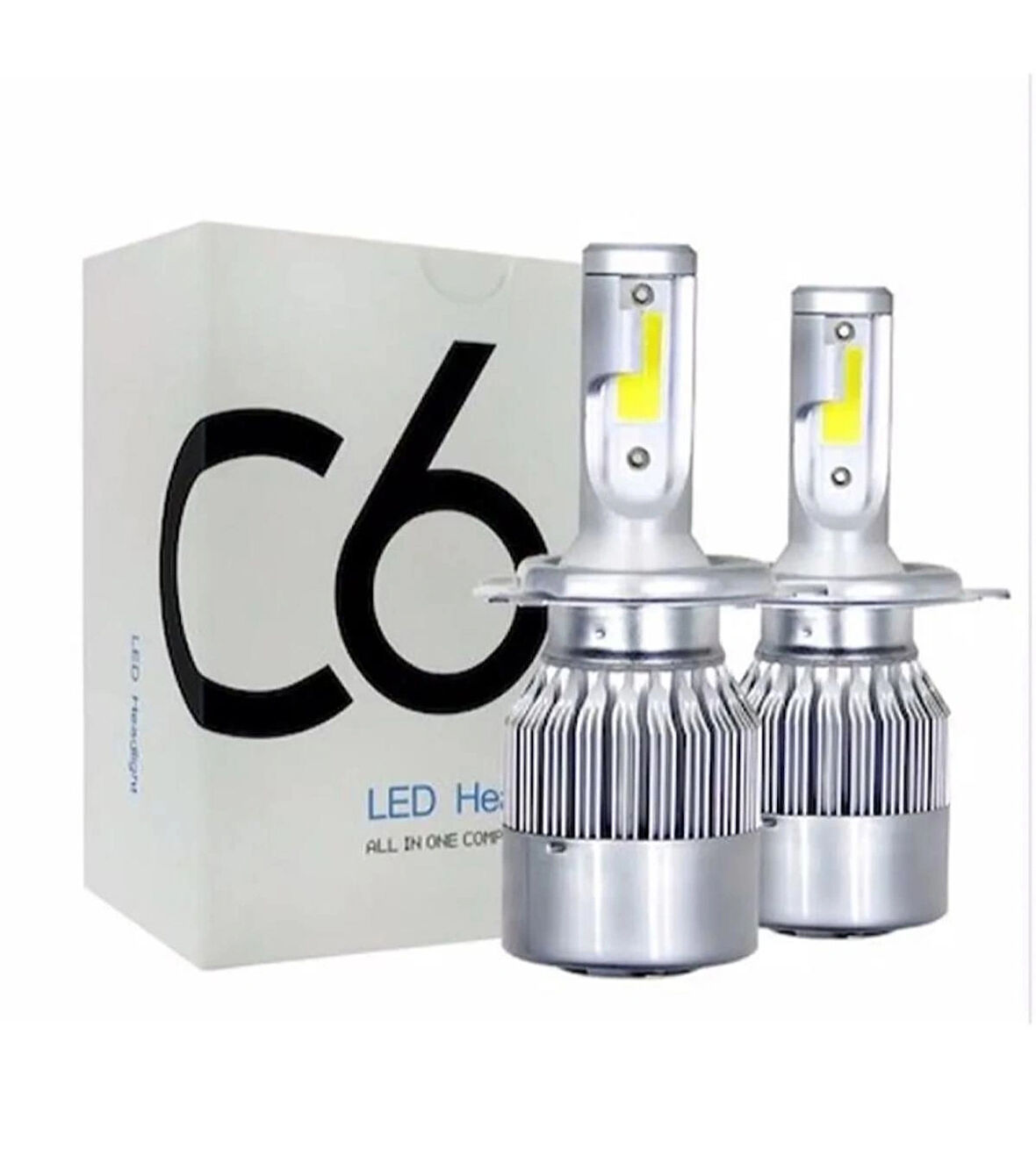  C6 H1 Led Xenon Şimşek Etkili 10800 Lümen 6000k