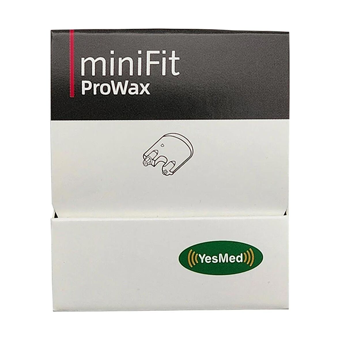 Bernafon Uyumlu miniFit Prowax Filtre, YesMed miniFit Bernafon İşitme Cihazı Uyumlu (1 Paket=6 Adet)