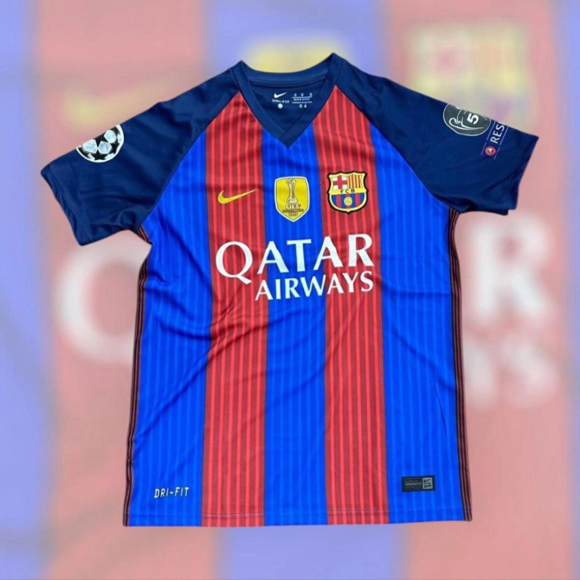 Barcelona 2014-2015 Sezonu Şampiyonlar Ligi Finali Neymar Jr Retro Maç Forması