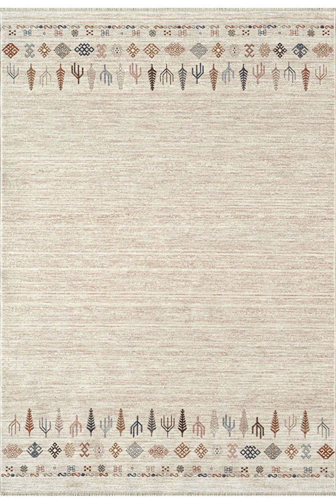 Royal Halı Armonika YT03A Krem Multi Antialerjik Yumuşak Dokulu Modern Etnik Halı