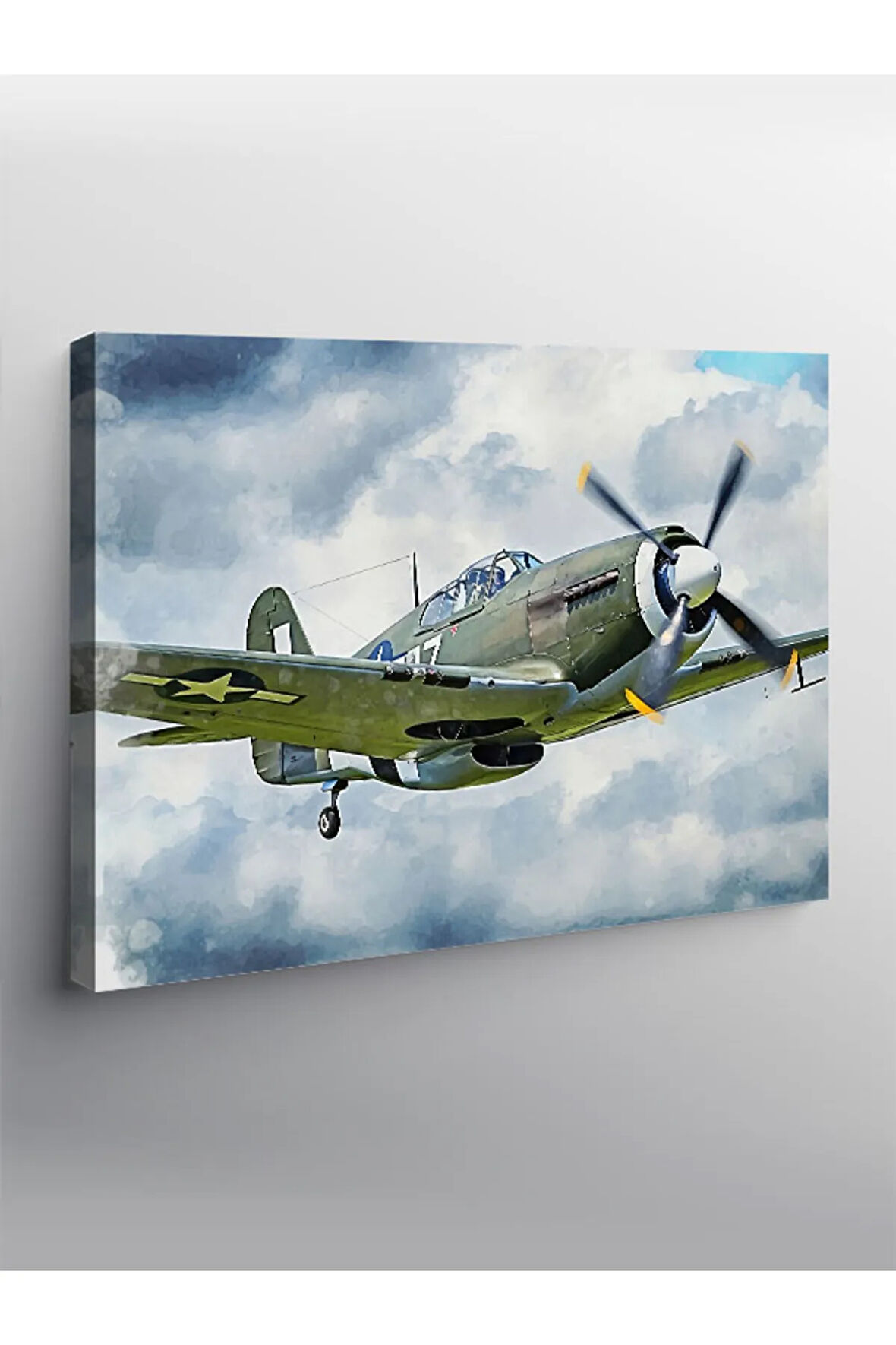 Kanvas Tablo İkinci Dünya Savaşı Uçağı