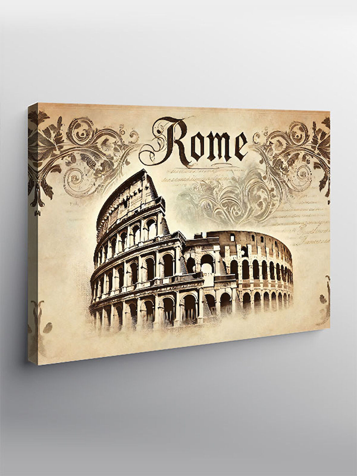 Kanvas Tablo Roma Kolezyum Posteri