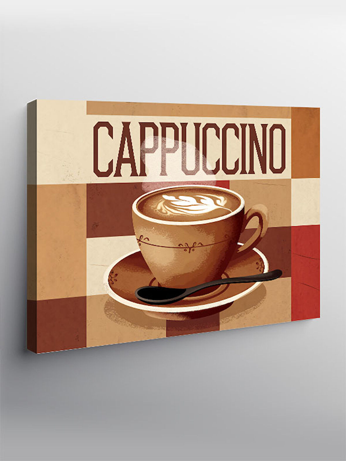 Kanvas Tablo Cappuccino Keyfi