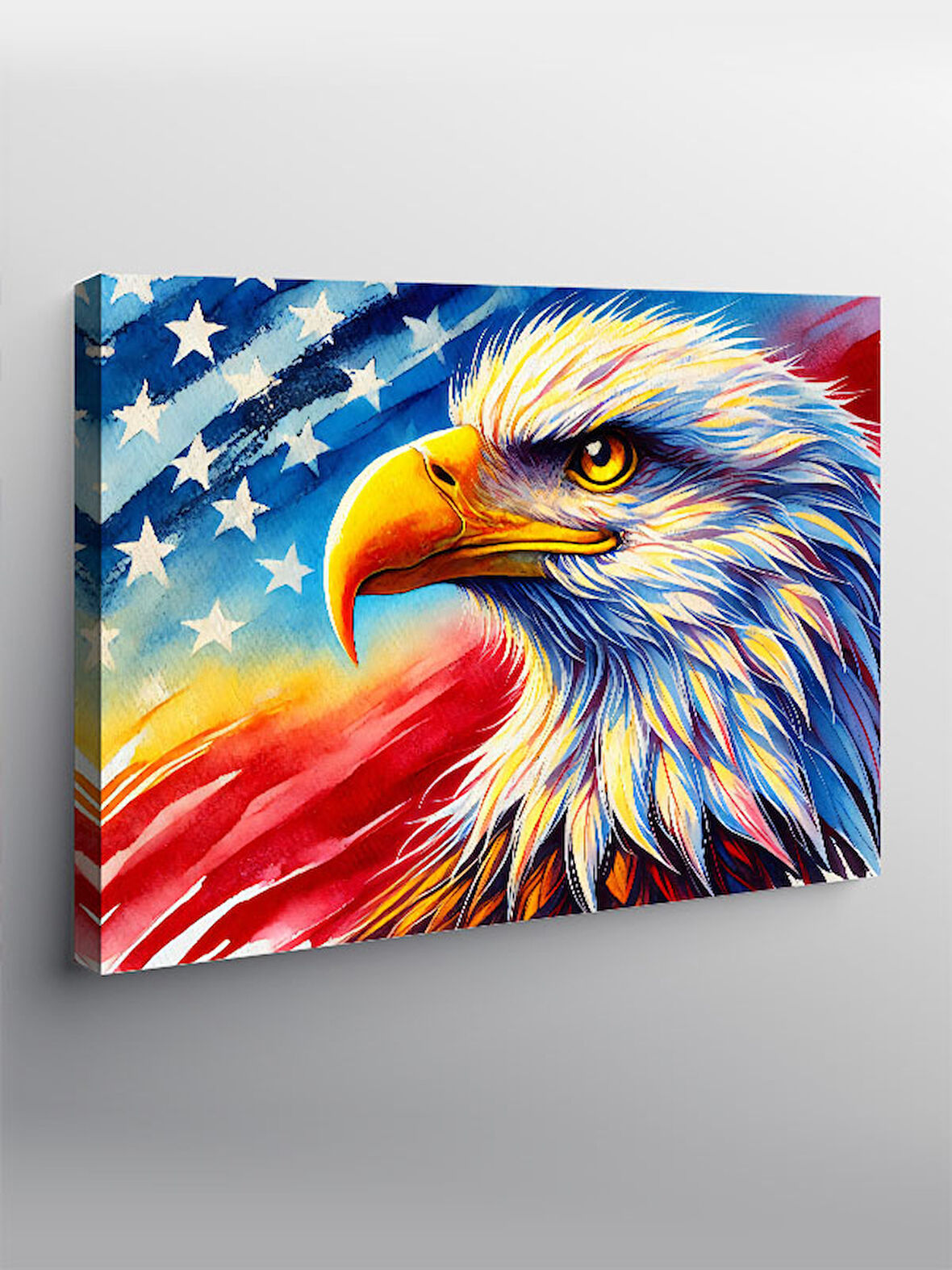 Kanvas Tablo Amerikan Kartalı İhtişamı