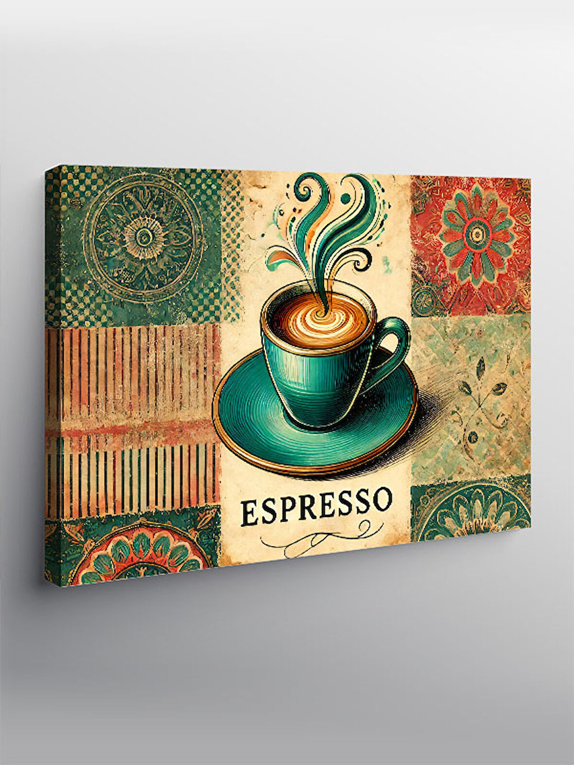 Kanvas Tablo Espresso Sanatı