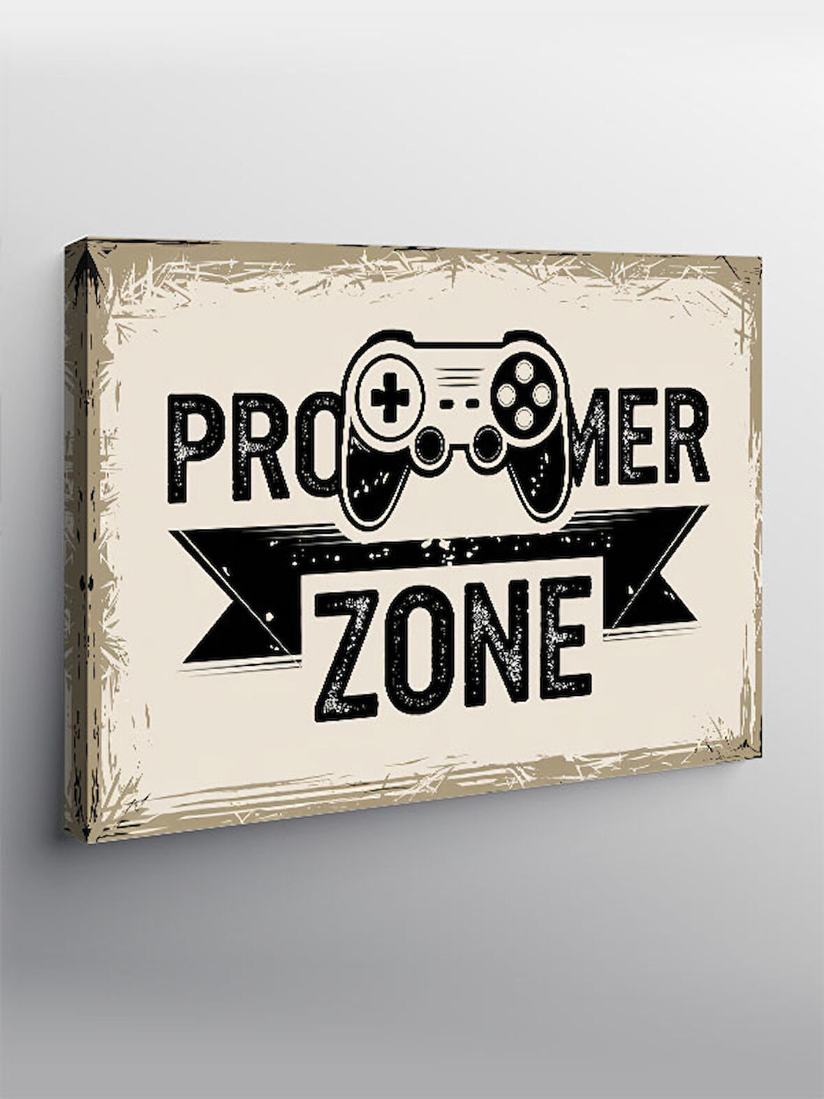 Kanvas Tablo Pro Gamer Zone: Oyun Teması