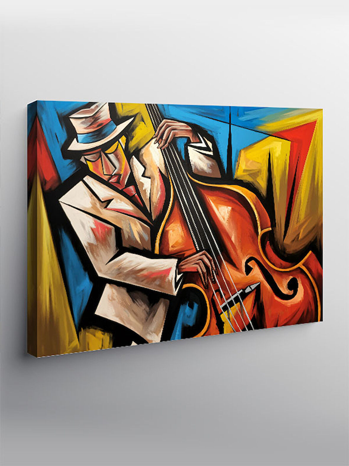 Kanvas Tablo Caz Ve Modern Sanat