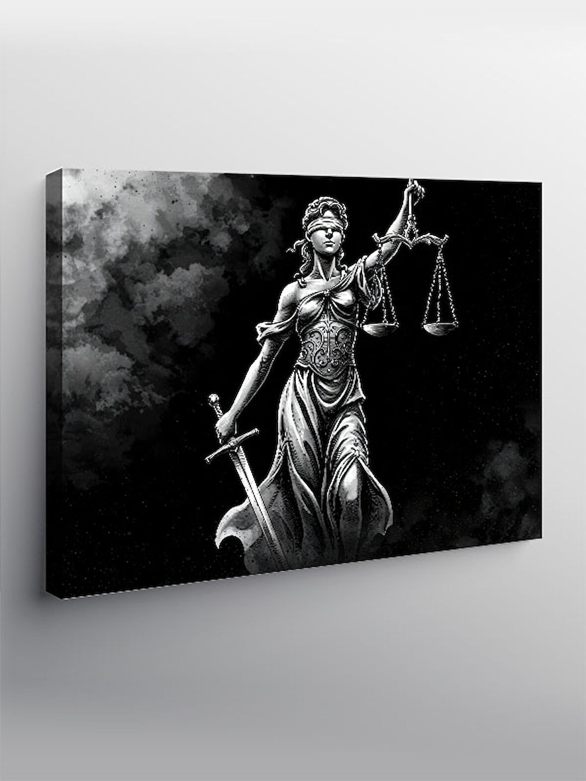 Kanvas Tablo Adaletin Sembolü: Themis