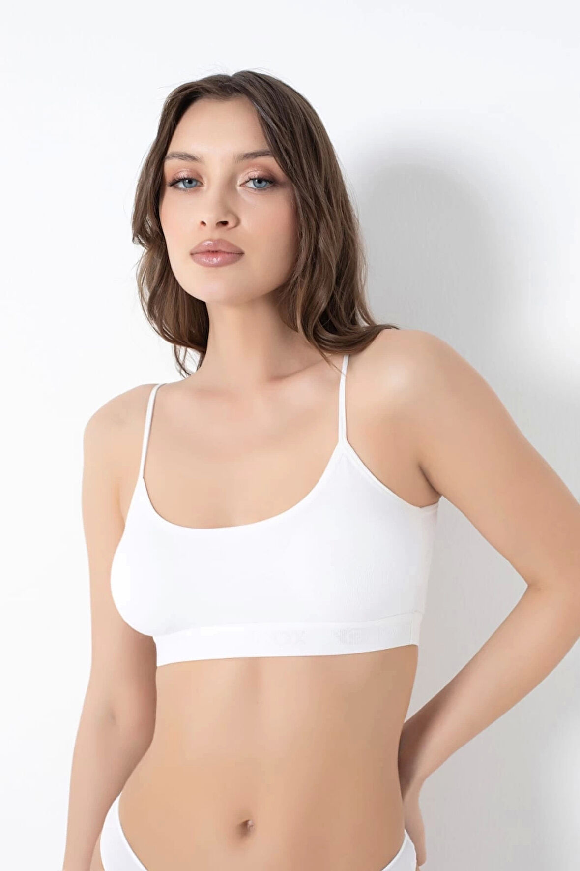 G-box 941 Kadın Bambu Kalın Askılı Pedli Büstiyer