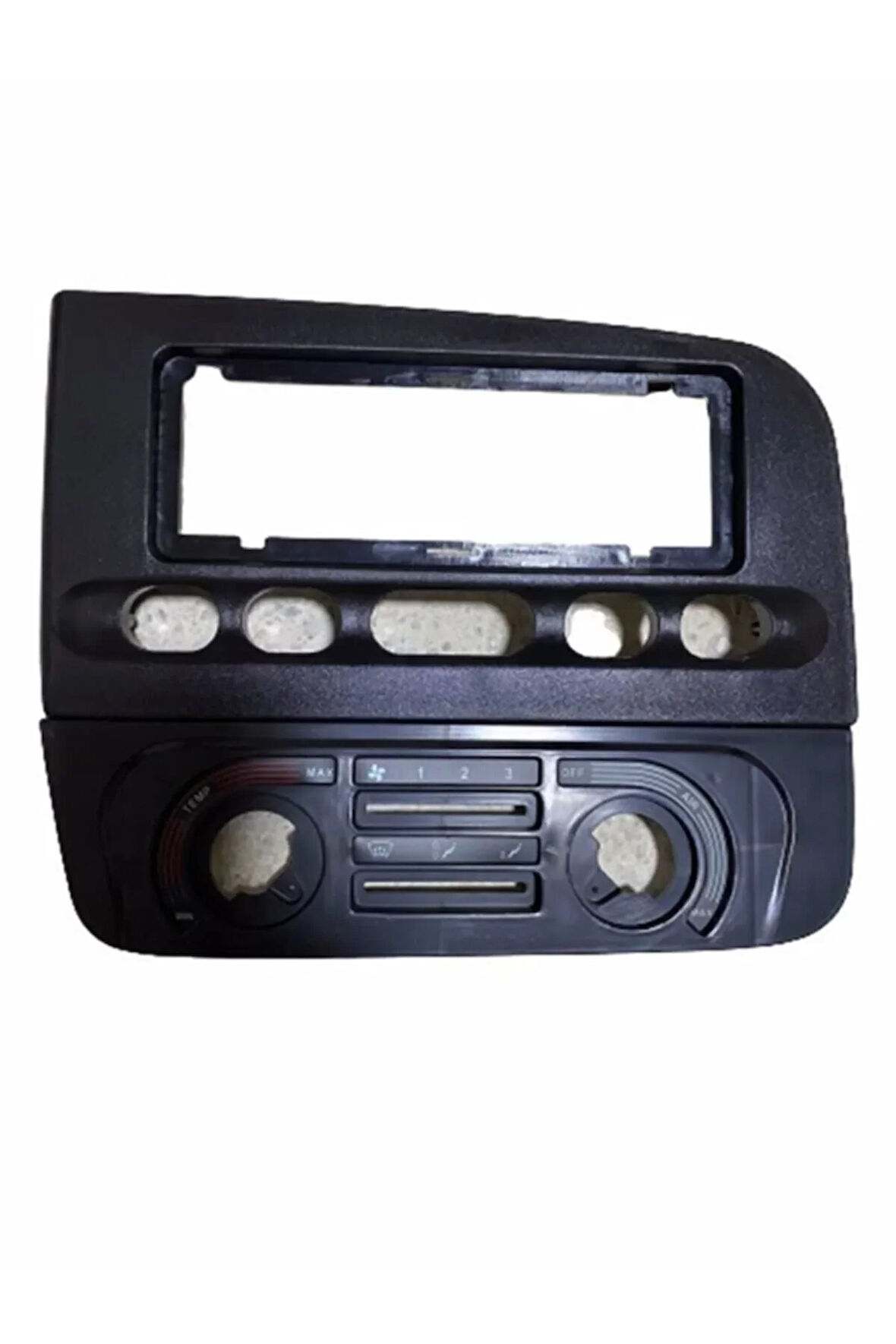 Siyah Tofaş Slx Doğan Kartal Şahin Kumandalı Kalorifer Teyp Çerçevesi Takım Set