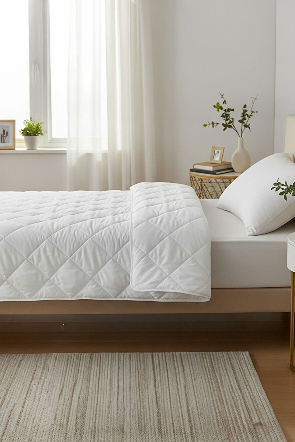 Tek Kişilik Yorgan - Microfiber Kumaş - Lüx Yorgan 155x215 cm