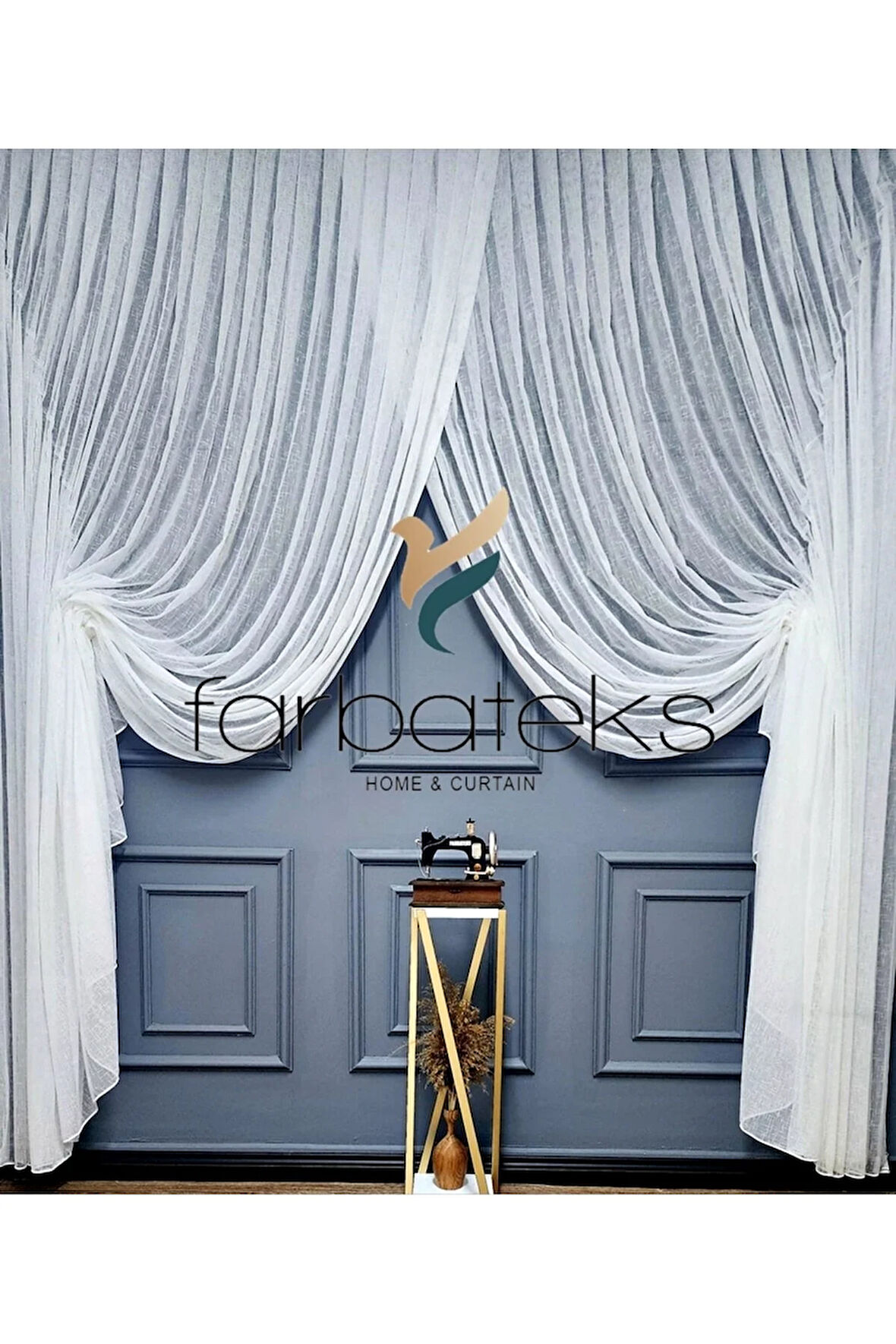 Form Yeni Moda Tül Kruvaze Tiyatro Yanki Tül Perde