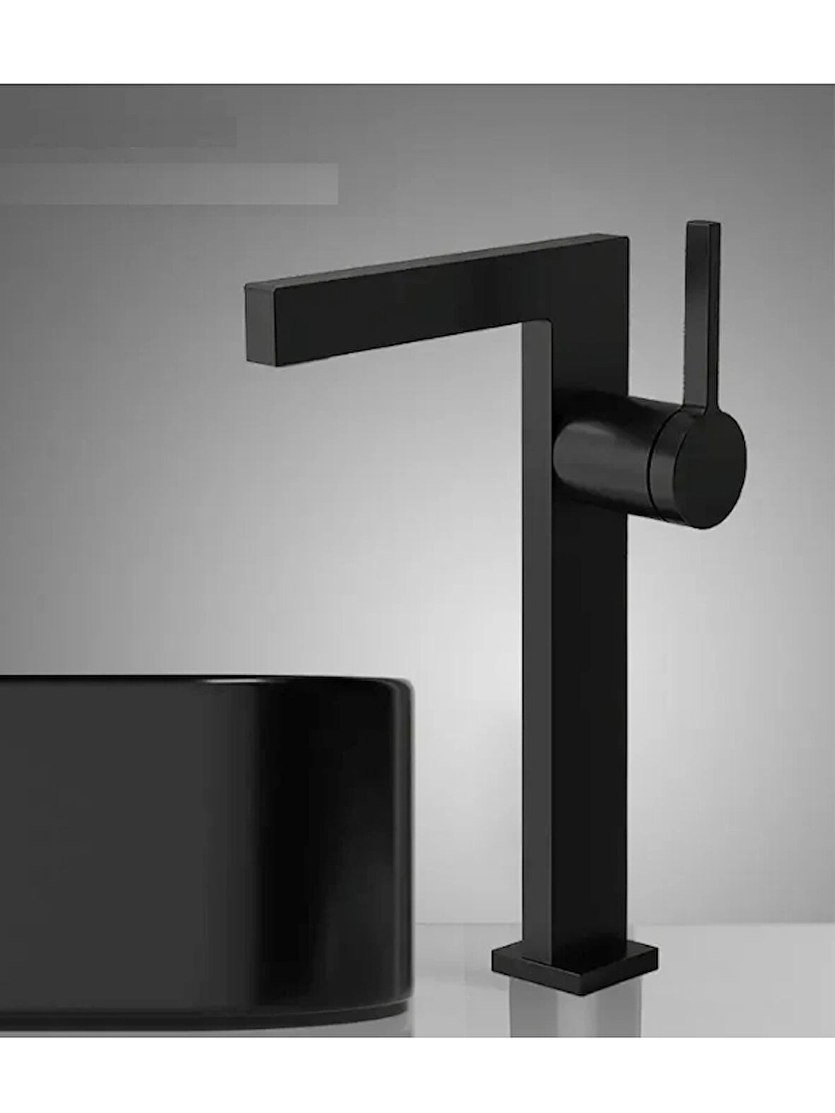 Çanak Lavabo Bataryası Siyah