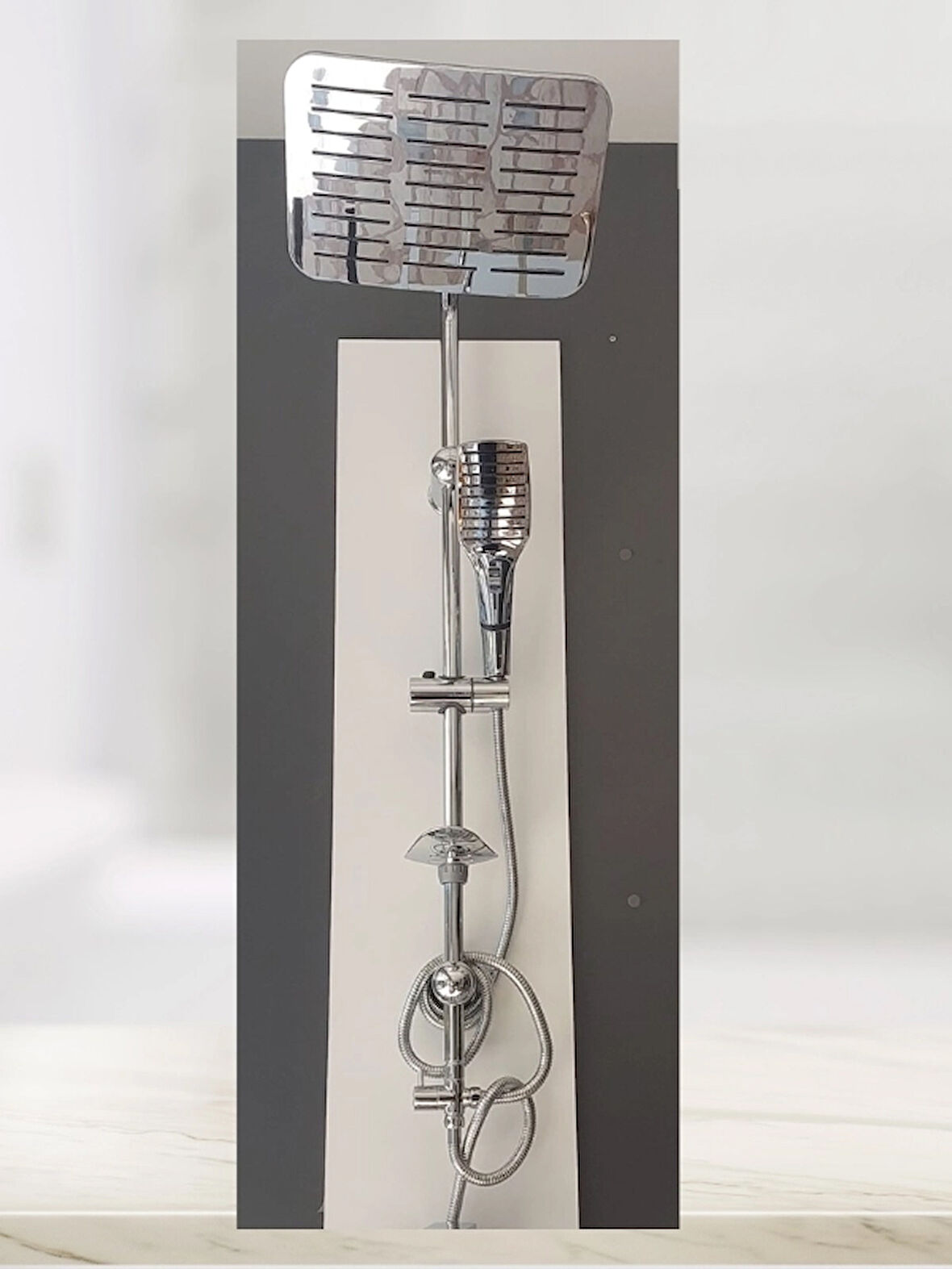 Prizma Krom Robot Duş Seti 