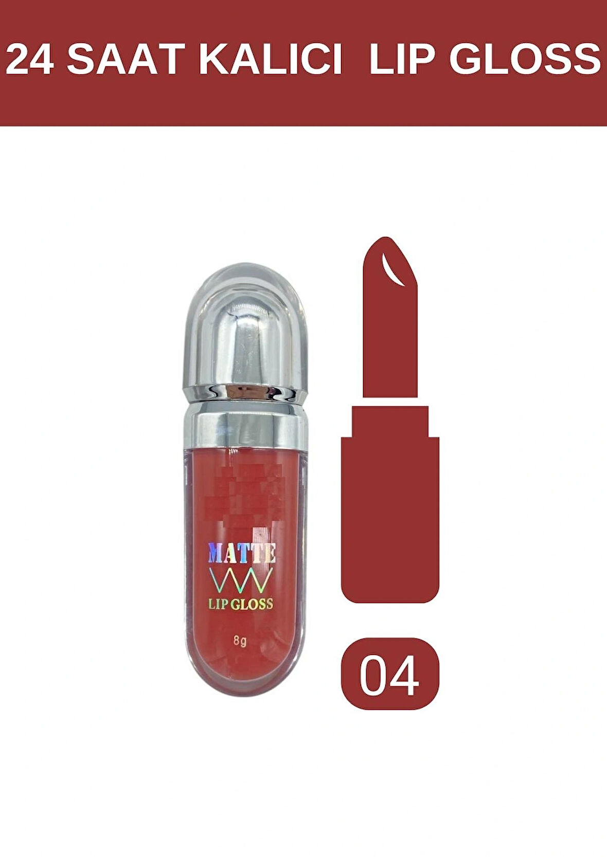 Dudak Parlatıcısı - Lıp Gloss No:04
