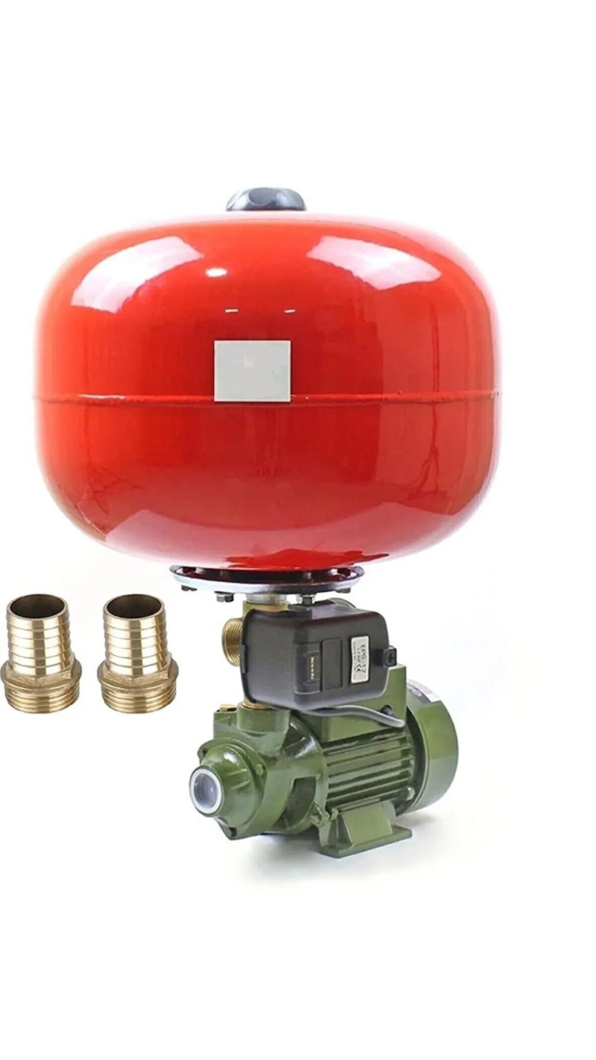 Qb60 24 Lt 0.75 Hp Tank Santrifüj Otomatik Hidrofor Pompa Paket Hidrofor 0,75 Hp
