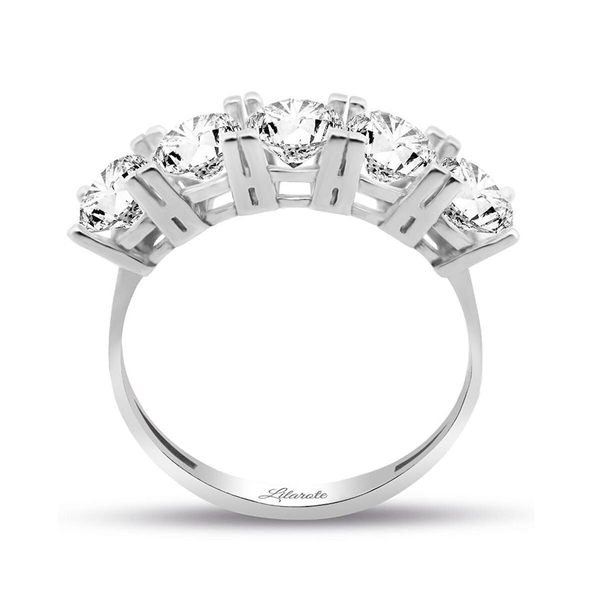 Beştaş Altın Yüzük Beyaz 14 Ayar