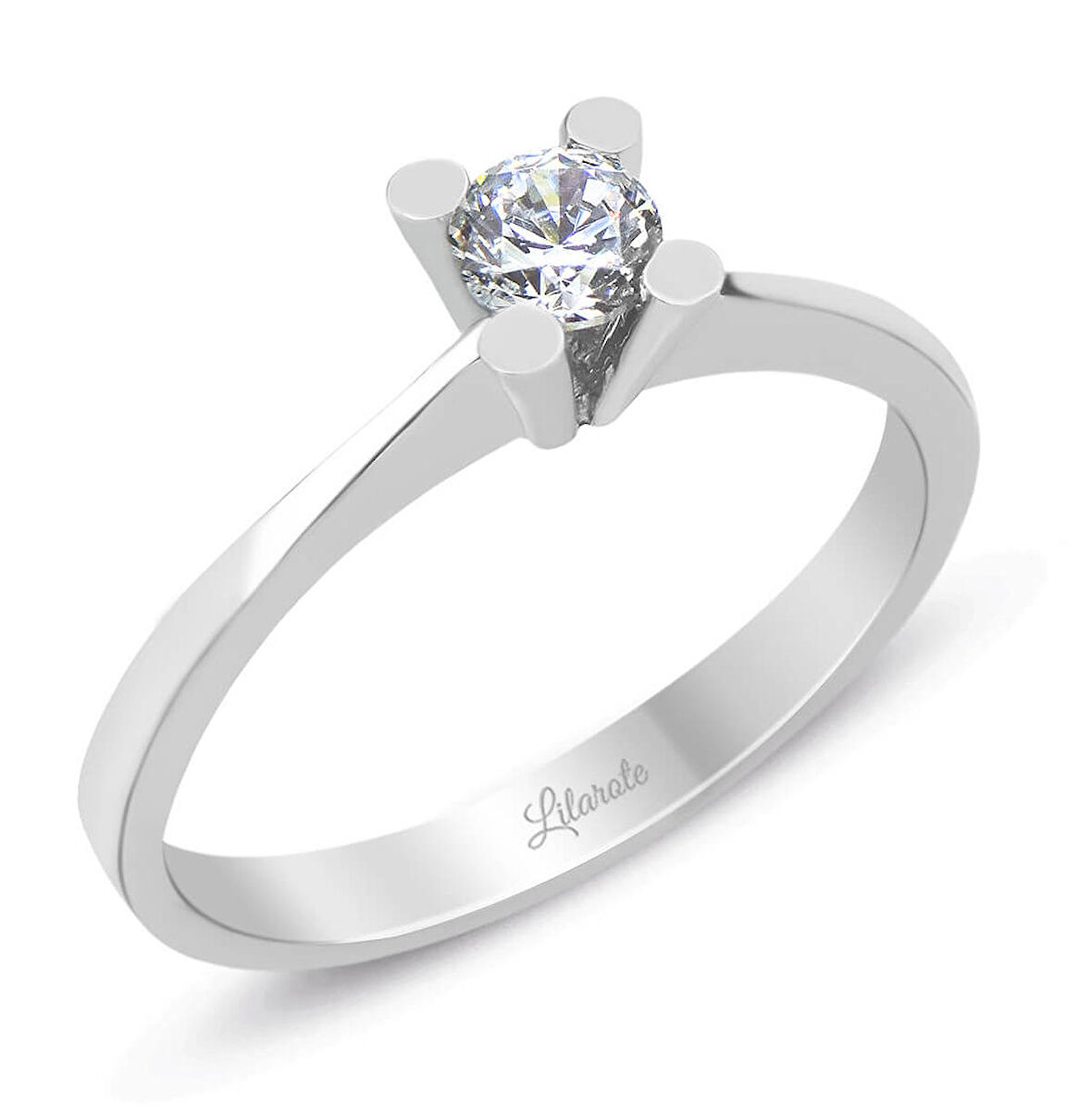 V Montür Tektaş Altın Yüzük