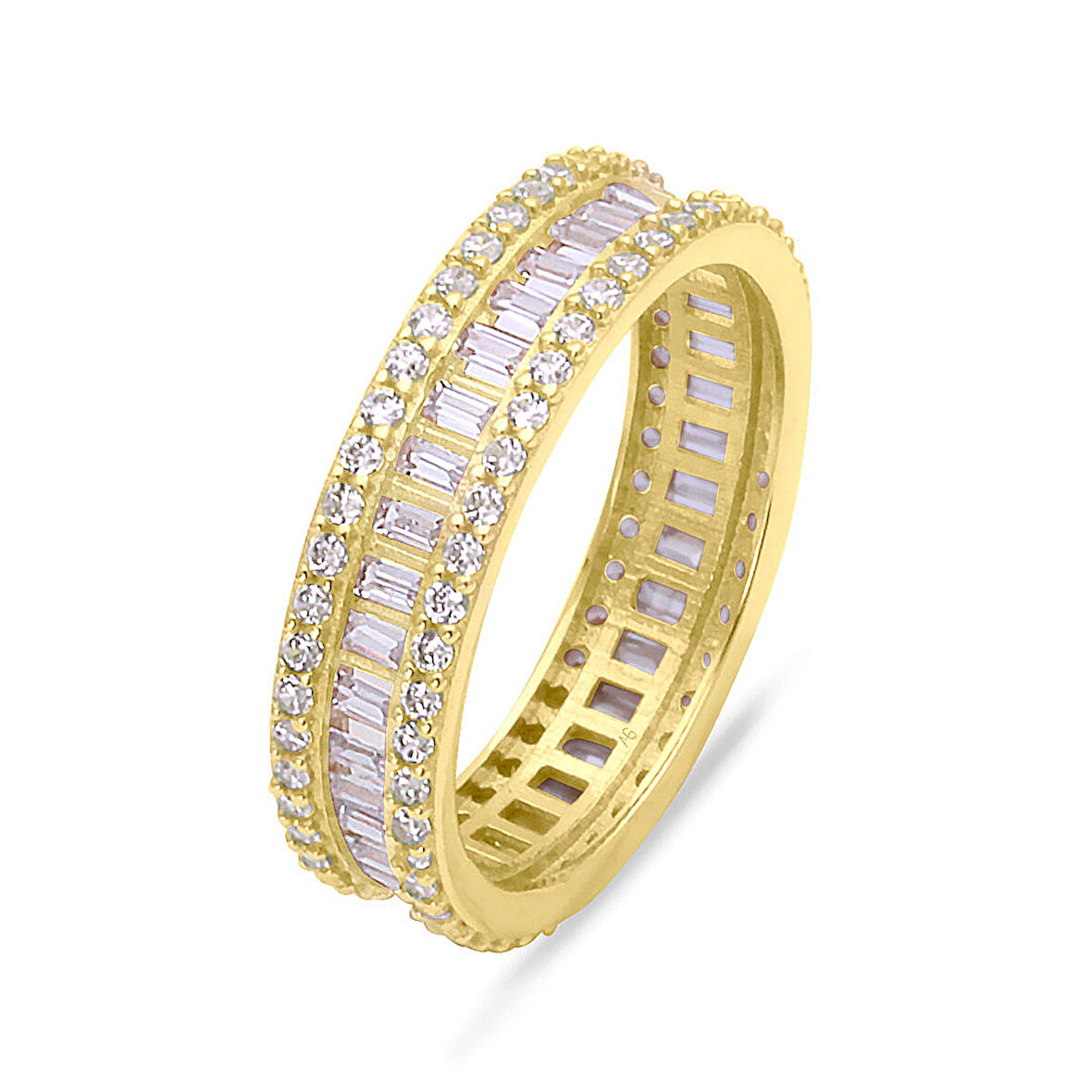 Altın Tamtur Baget Yüzük (YZK0223)