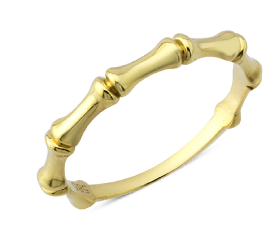 14 Ayar Altın Kaburga Yüzük YZK234