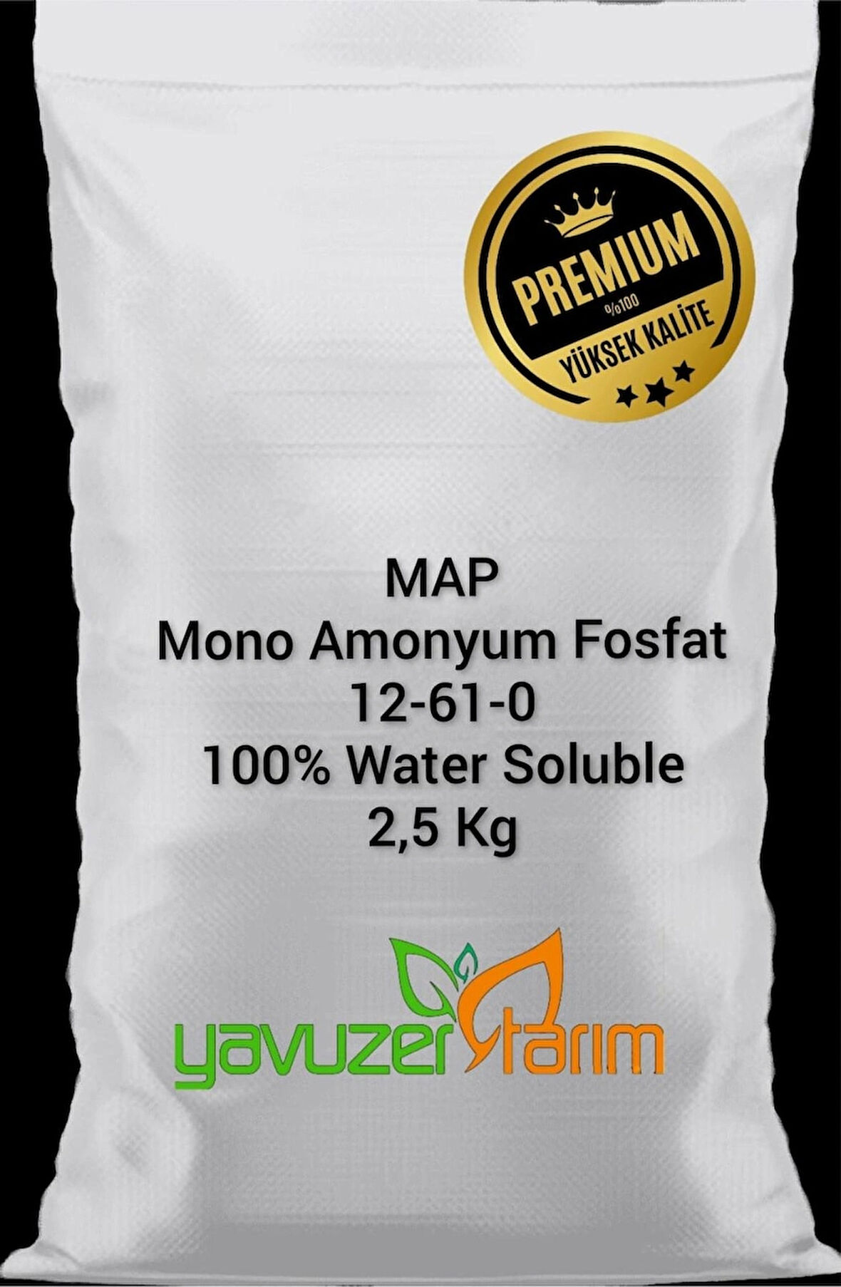 MAP Gübresi Mono Amonyum Fosfat Ec Fertilizer 12.61.0 NP Water Soluble 2,5 Kg